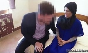 Arab fuckfest and muslim mother twenty-one yr elderly refugee in my motel apartment for fuckfest