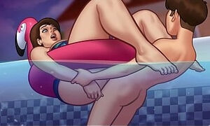 Mami te dejara las bolas SECAS sin una sola Gota de semen - summertime saga