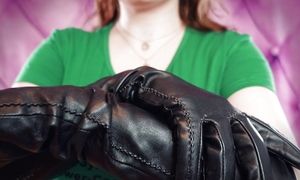 "ASMR: my VERY old vegan-leather gloves (Arya Grander) SFW sounding fetish video"