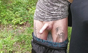 Stepmom Sucks My Dick in a Park and Swallows Cum