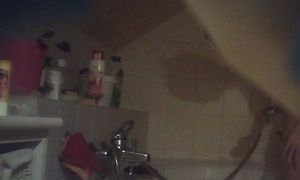 My cougar wifey showering spy webcam