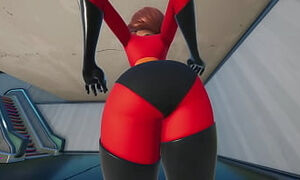 Elastigirl doing party hips