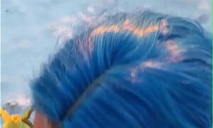 Spray hot steamy piss in my mouth , public pee drinking