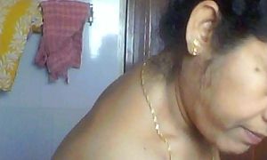 Sumptuous Mature Indian aunt-in-law stagged in douche Part 2
