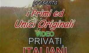 Italian red light vintage video from VHS tape with