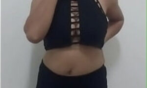 Thaiger Posing in Black Skirt &amp_ Top