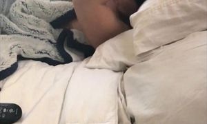 Wifey nipple glide in couch