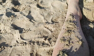 Nice Feet on the Beach