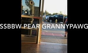 JACKPOT!!! SSBBW milky pear gag grannie phat ass milky girl