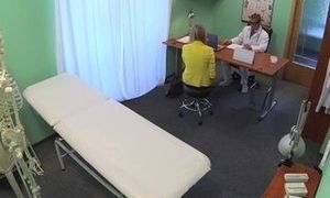 FakeHospital Claustrophobic wonderful russian blondie seem to enjoy killer nurse