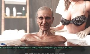 AWAM - Hot Scenes - Wife Washing old Gents #17b