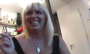 Superb German lady loves making a cock cum hard in POV