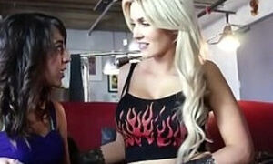 Stepmom milf in threeway