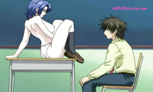 Huge-Titted MILF Fucks Her Student Like a Toy in a Rough, Juicy Sex Lesson! ANIME UNCENSORED
