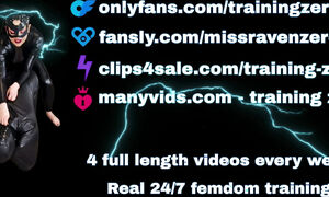 Training Zero Chained Ass Licking Pussy Eating Toilet Slave! Bondage BDSM Submissive Real Homemade Amateur MILF Wife FLR