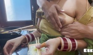 Desi Village Wife Fucked in the Kitchen with Husband