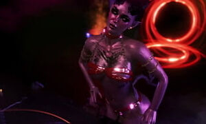 Charming lustful succubus seduces you into sex with unholy ritual dance