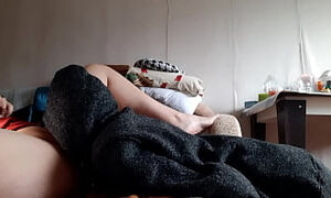 When my boyfriend went to take a shower, his mom seduced me and fucked me