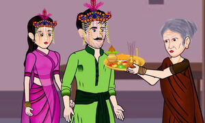 Panipuri guy Poonam   First honeymoon after marriage