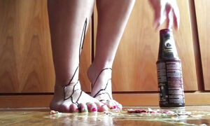 Sexy High Heels Crushing Egg