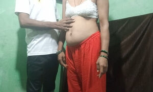 Desi Indian pregnant bhabhi ko Khade Khade choda