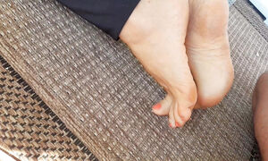 Amateur Blonde Mature Wife Enjoys Feet Worship